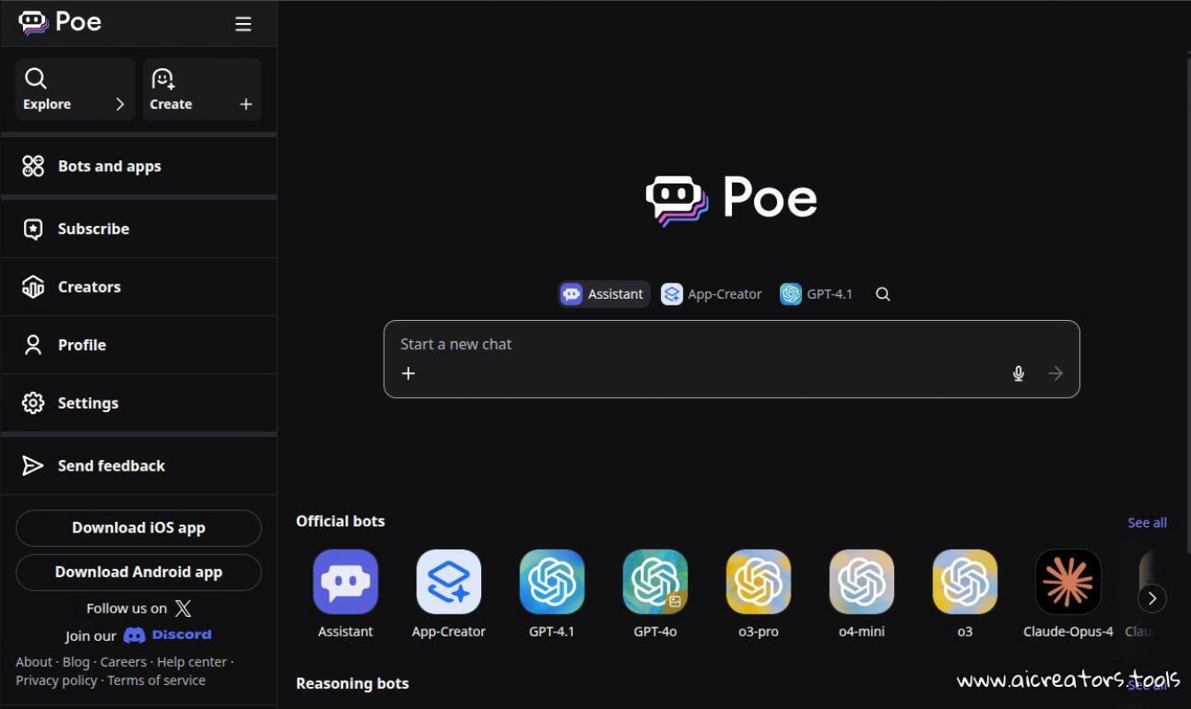 Poe screenshot 2