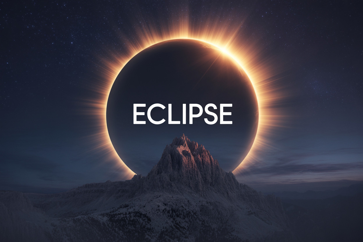 Project Eclipse Text Cinematic text reveals word eclipse video Prompt + Comparison Across ...