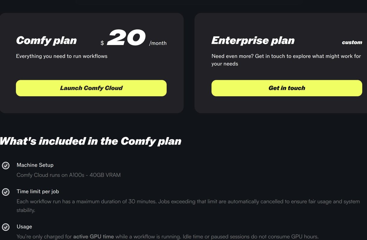 Comfy Cloud screenshot 3