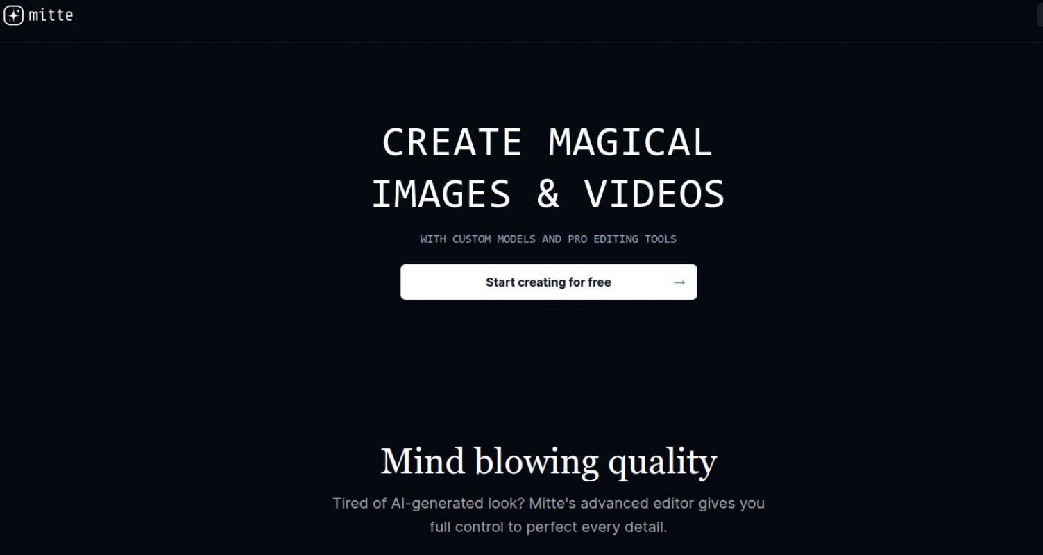 Mitte.ai screenshot 2