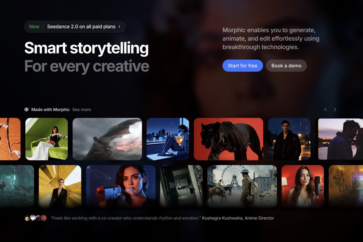 Morphic screenshot 1