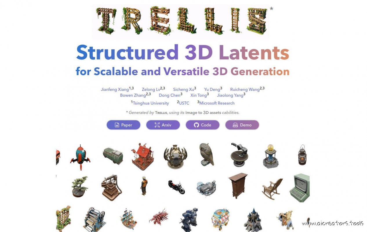 TRELLIS 3D screenshot 1