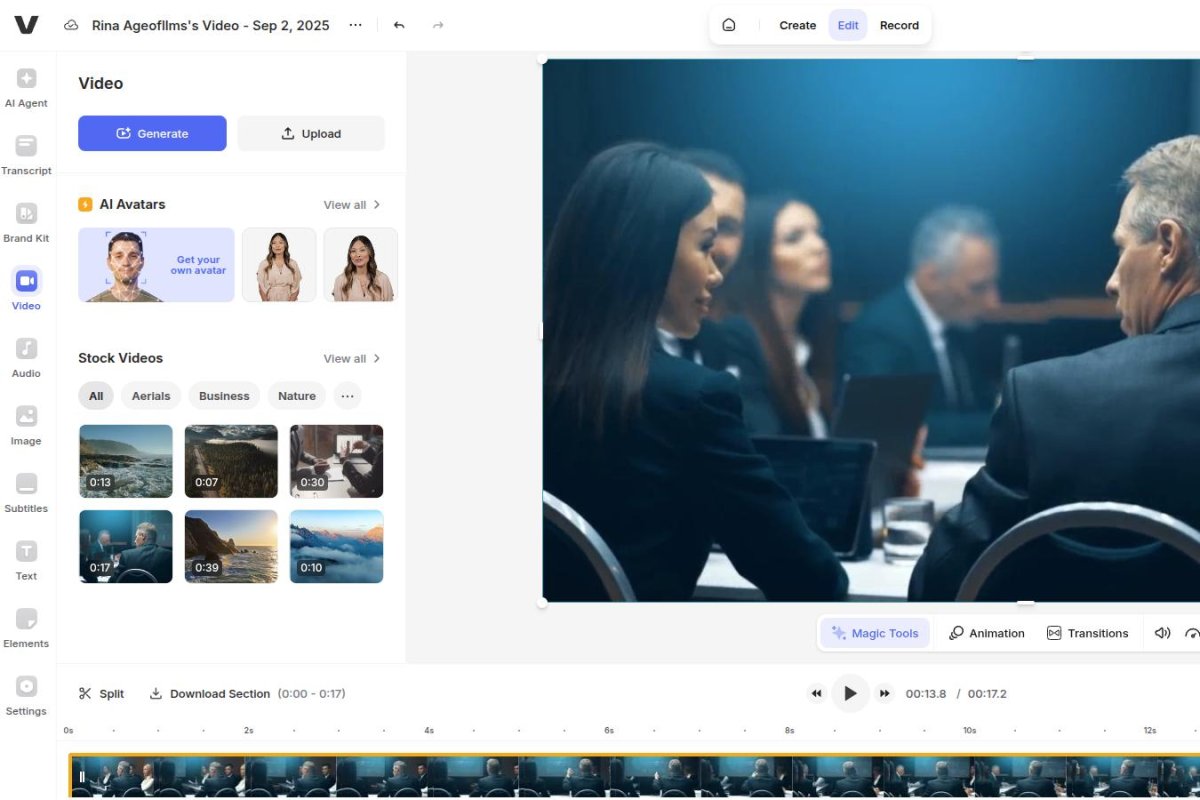 VEED screenshot 2